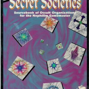 NEPHILIM RPG #3103: Secret Societies – Brand New (NM) – 3103