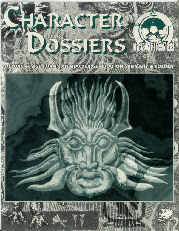 NEPHILIM RPG #3105: Character Dossiers – Brand New (NM) – 3105