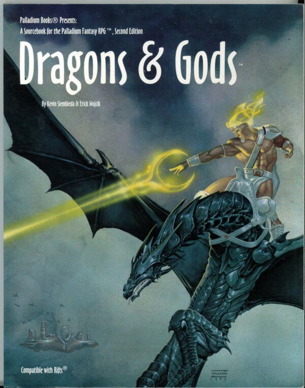 PALLADIUM FANTASY RPG #451: Dragons and Gods Sourcebook – Brand New (NM) – 451