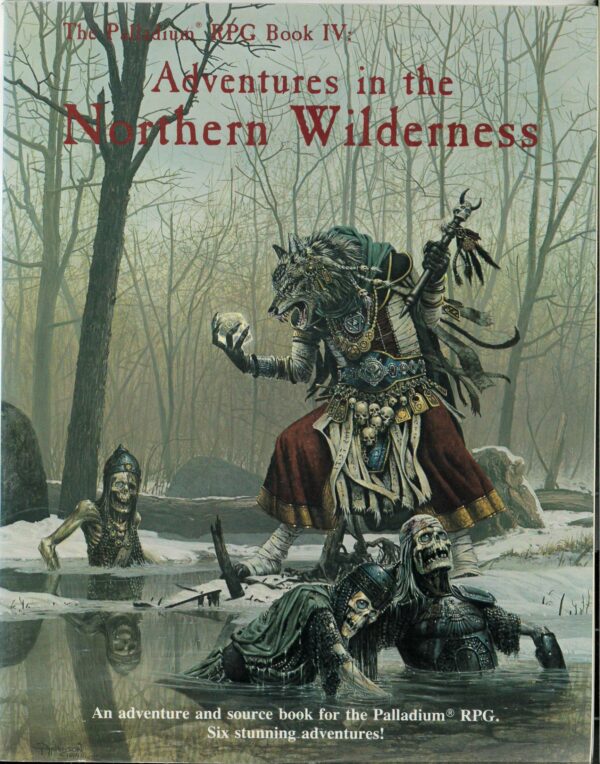 PALLADIUM FANTASY RPG #456: Adventures in the Northern Wilderness 4 – Brand New (NM) 456