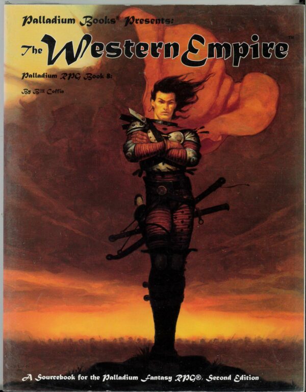 PALLADIUM FANTASY RPG #462: Book 8: Western Empire 2nd Ed – Brand New (NM) – 462