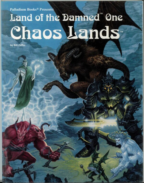 PALLADIUM FANTASY RPG #468: Land of the Damned 1: Choas Lands – Brand New (NM) – 468