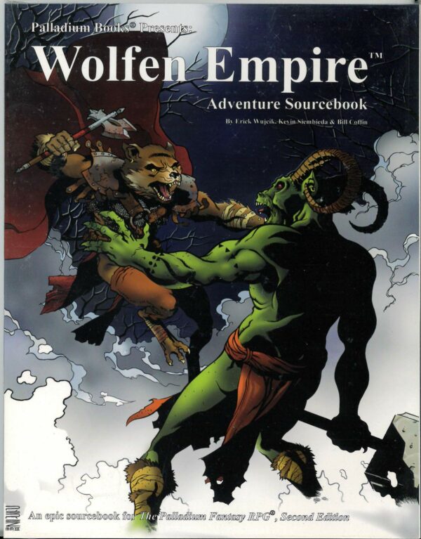 PALLADIUM FANTASY RPG #471: Wolfen Empire: Adventure SB (2nd Ed) – Brand New (NM) – 471