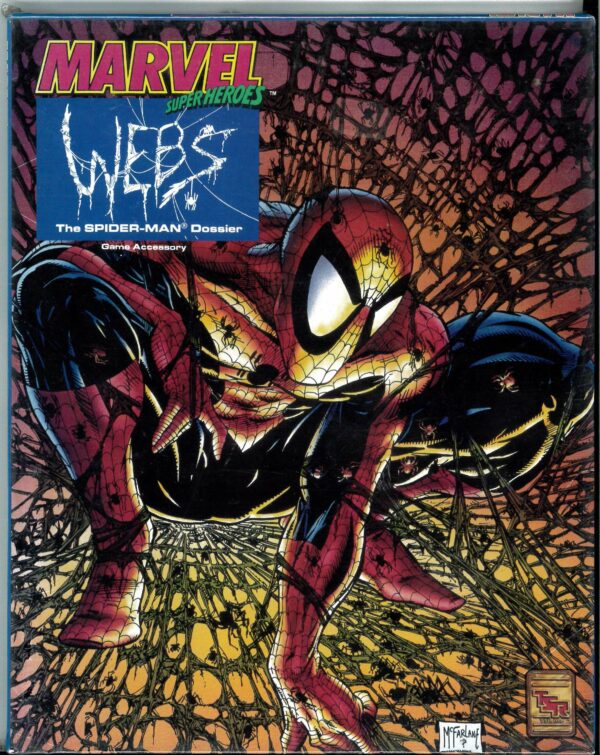 MARVEL SUPER HEROES RPG #11: Webs – A Spider-man Dossier Box Set (NM)