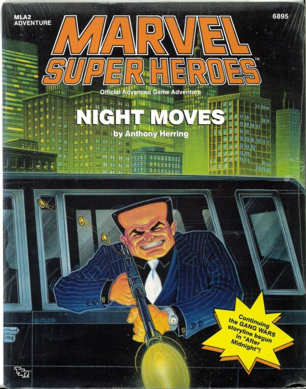 MARVEL SUPER HEROES RPG #5: Night Moves (MLA2) (NM)