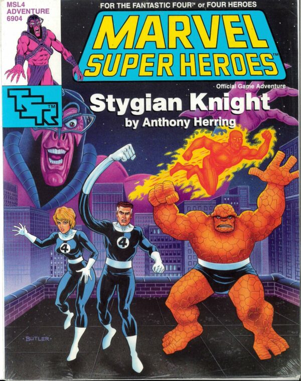 MARVEL SUPER HEROES RPG #8: Stygian Knight (MSL4) (NM)