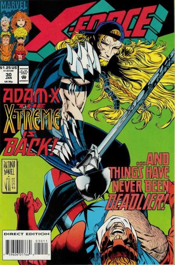 X-FORCE (1991-2002 SERIES) #30: Direct Edition