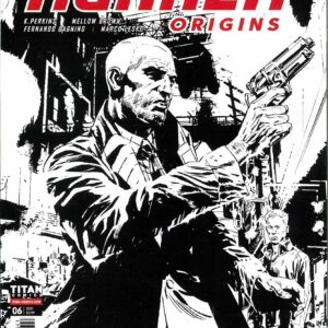 BLADE RUNNER ORIGINS #6: Butch Guice B&W cover