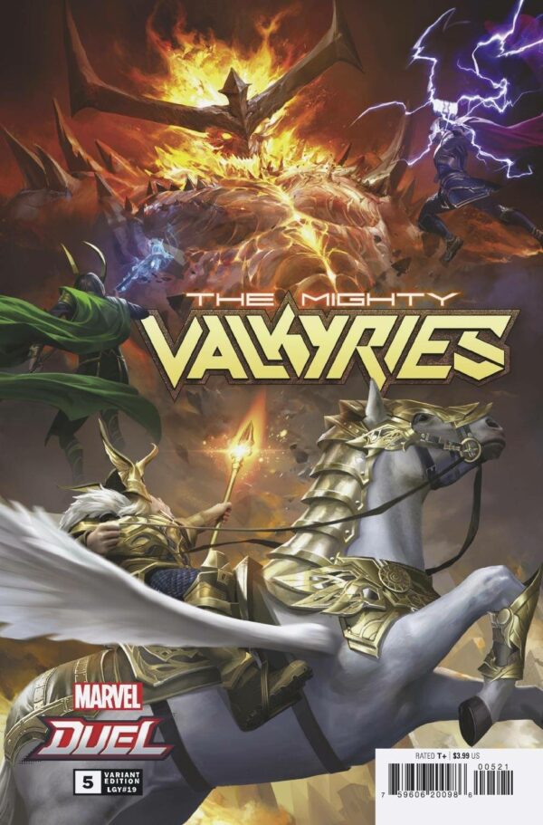 MIGHTY VALKYRIES #5: Netease Marvel Games cover