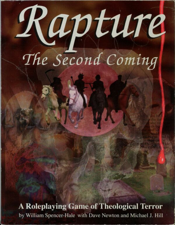 RAPTURE RPG: THE SECOND COMING: Core Rules – Brand New (NM) – QMS2000