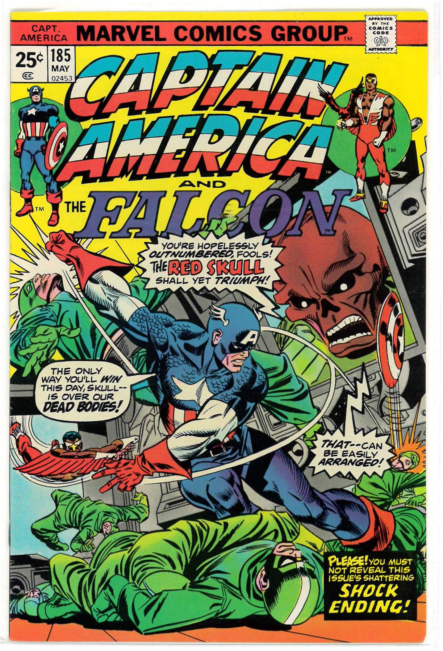 CAPTAIN AMERICA (1968-2023 SERIES) #185: 9.2 (NM) CAPTAIN AMERICA (1968-2023 SERIES) #185: 9.2 (NM)