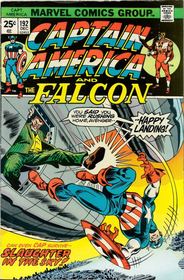 CAPTAIN AMERICA (1968-2023 SERIES) #192: 1st appearance of Karla Sofen Moonstone/Ms Marvel – 7.5 (VF)