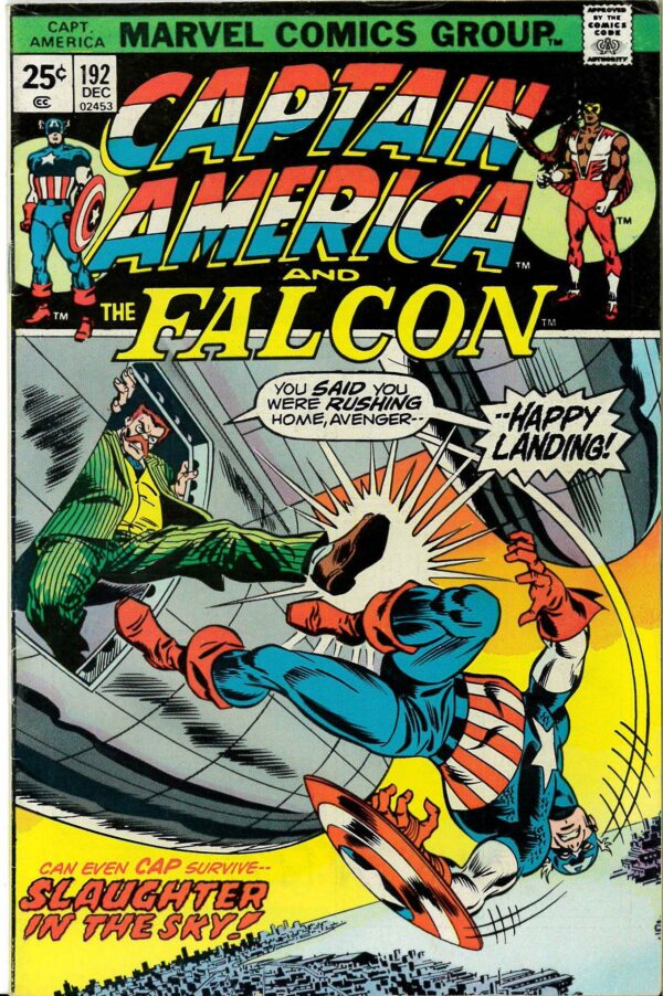 CAPTAIN AMERICA (1968-2023 SERIES) #192: 1st appearance of Karla Sofen Moonstone/MS Marvel – 8.5 (VF)