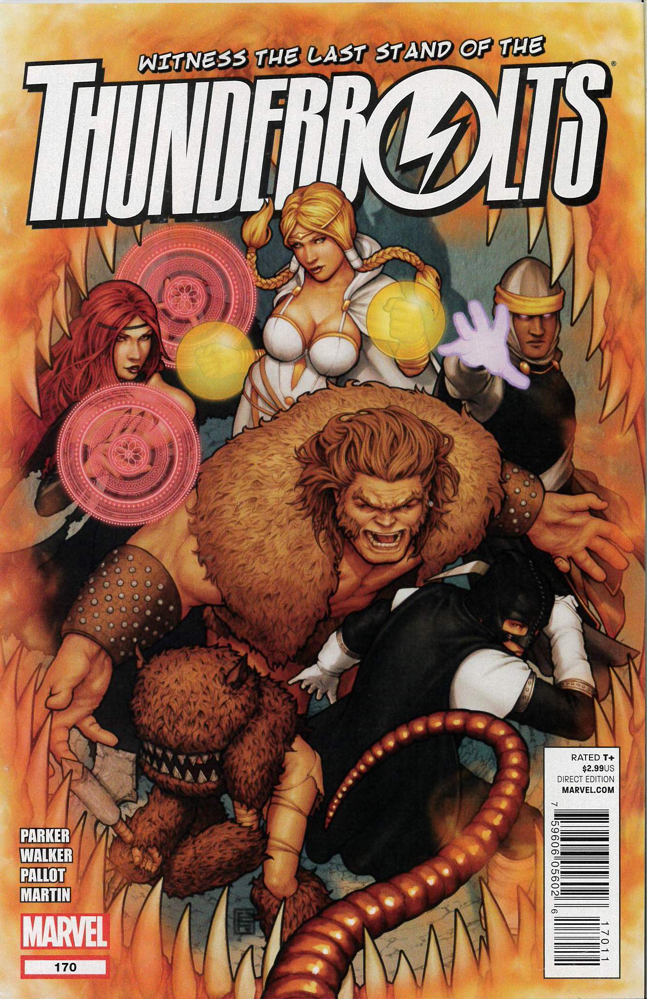 THUNDERBOLTS #170: Newsstand Edition THUNDERBOLTS #170: Newsstand Edition