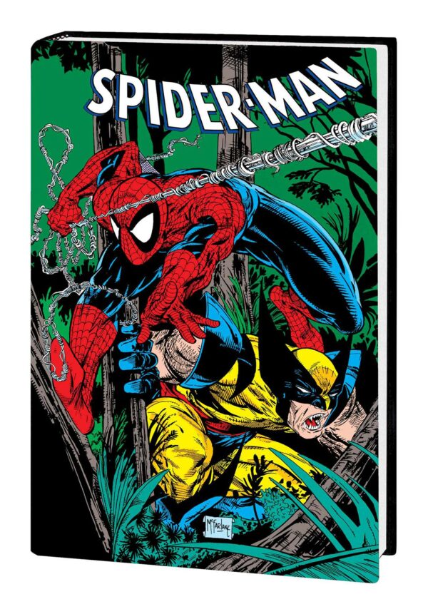 SPIDER-MAN BY TODD MCFARLANE OMNIBUS (HC) #0: Wolverine Direct Market cover (2021 edition)