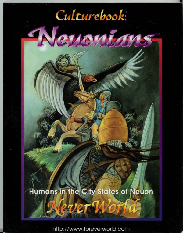 NEVERWORLD RPG #1102: Culturebook: Neuonians Humans – Brand New (NM) – 1102