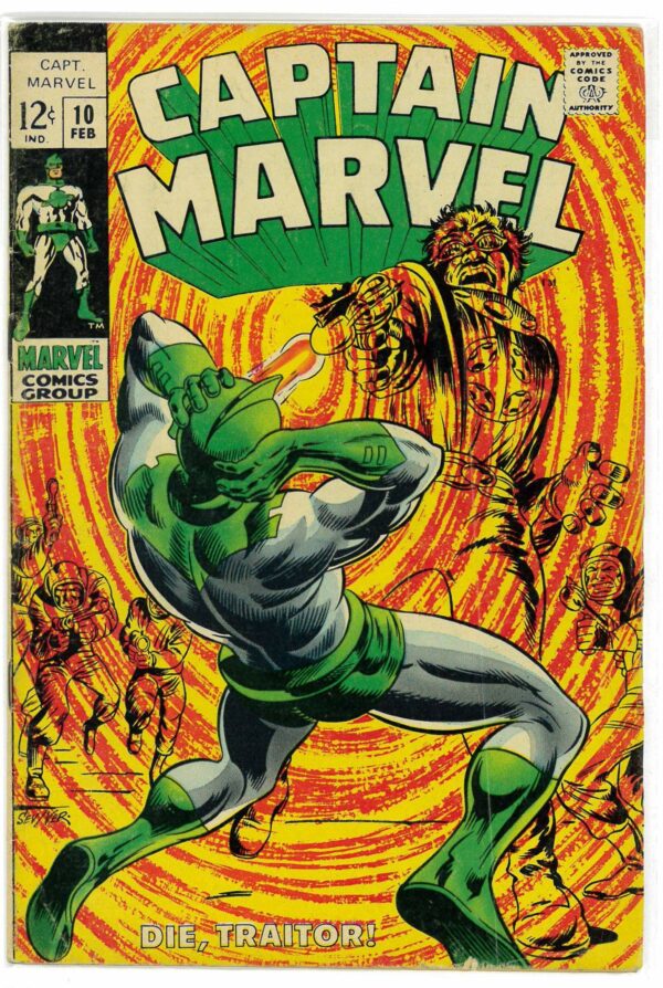 CAPTAIN MARVEL (1968-2018 SERIES) #10: 6.0 (FN)