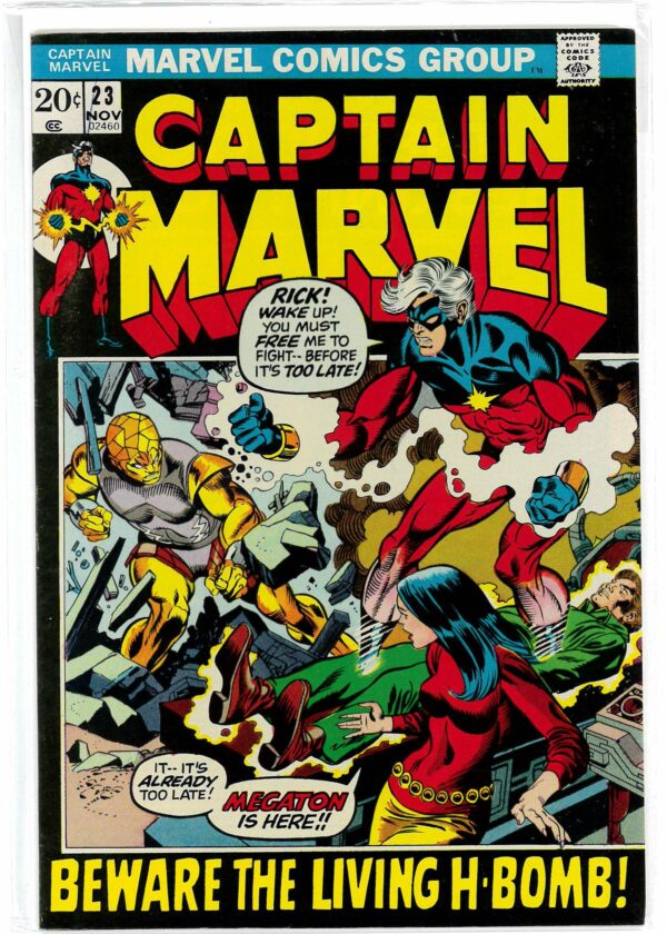 CAPTAIN MARVEL (1968-2018 SERIES) #23: 9.6 (M)