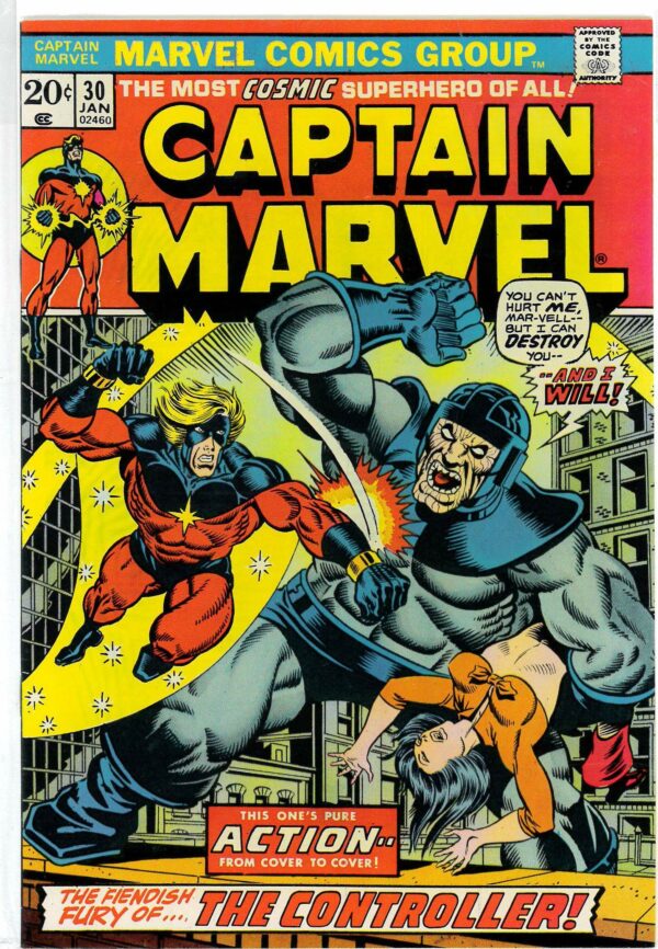 CAPTAIN MARVEL (1968-2018 SERIES) #30: Jim Starlin – NM