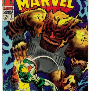CAPTAIN MARVEL (1968-2018 SERIES) #6: 6.5 (FN)