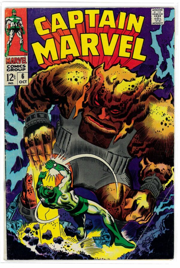 CAPTAIN MARVEL (1968-2018 SERIES) #6: 6.5 (FN)