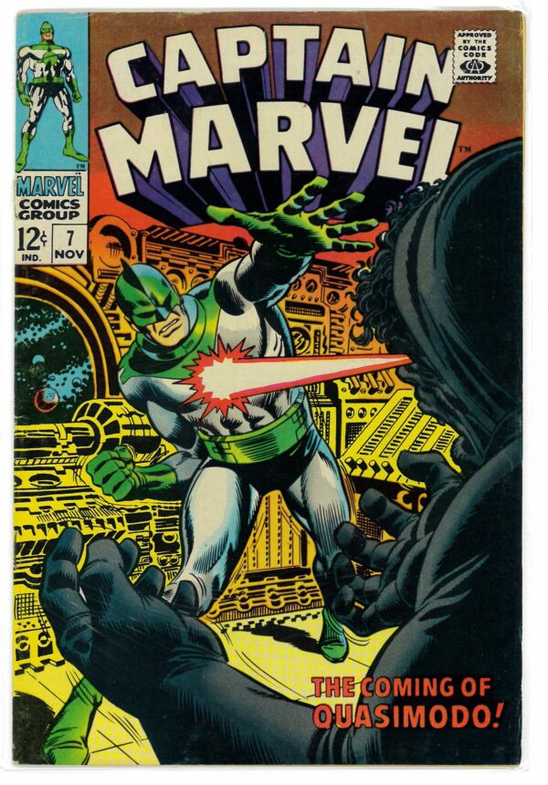 CAPTAIN MARVEL (1968-2018 SERIES) #7: 9.0 (VF/NM)