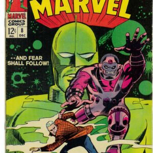CAPTAIN MARVEL (1968-2018 SERIES) #8: 9.0 (VF/NM)