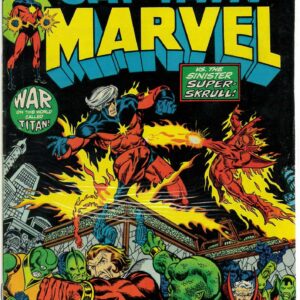CAPTAIN MARVEL (1968-2018 SERIES) #27: 1st Eros Starfox, 2nd Drax, Thanos appearance – VF