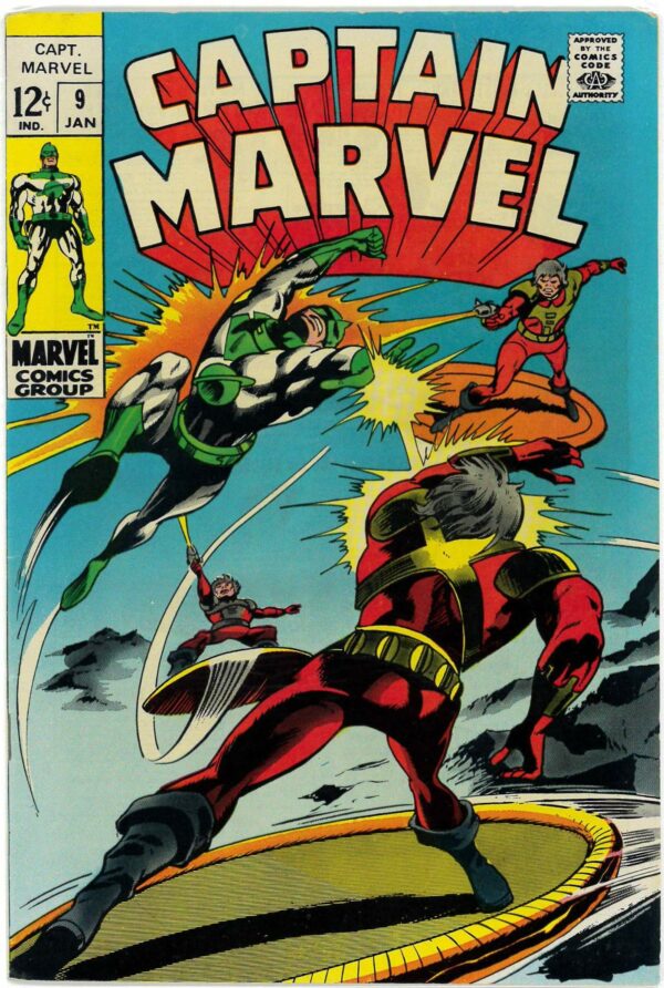 CAPTAIN MARVEL (1968-2018 SERIES) #9: 9.2 (NM)