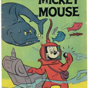 WALT DISNEY’S MICKEY MOUSE (M SERIES) (1956-1978) #114: Black Pearl Mystery – GD/VG