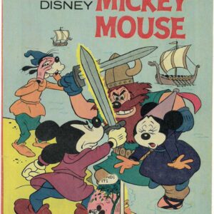 WALT DISNEY’S MICKEY MOUSE (M SERIES) (1956-1978) #139: Viking Raiders – GD