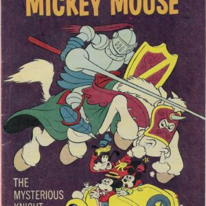 WALT DISNEY’S MICKEY MOUSE (M SERIES) (1956-1978) #149: Mysterious Knight Rider – VG