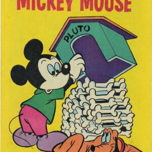 WALT DISNEY’S MICKEY MOUSE (M SERIES) (1956-1978) #160: Tunnel of Hidden Treasure – FN