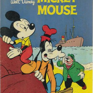 WALT DISNEY’S MICKEY MOUSE (M SERIES) (1956-1978) #167: Old Sea Dog – GD/VG