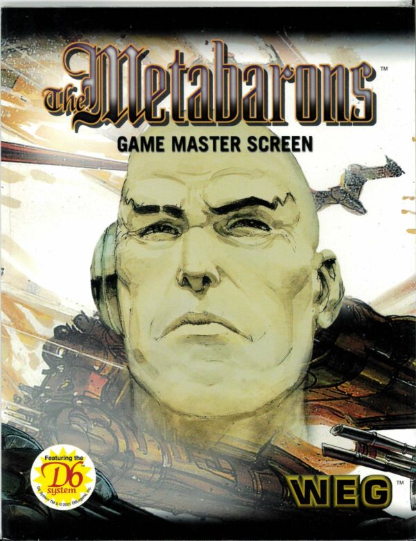 METABARONS RPG (HC) #2: Game Masters Screen & Companion Book 1 – Brand New – 60002