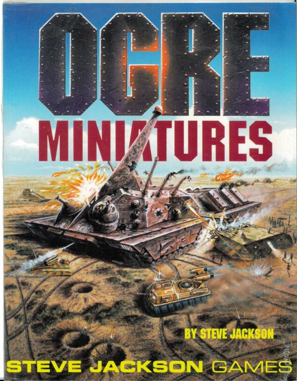 OGRE MINIATURES BOOK: Core Rules 1st Edition – Brand New (NM) – 7203