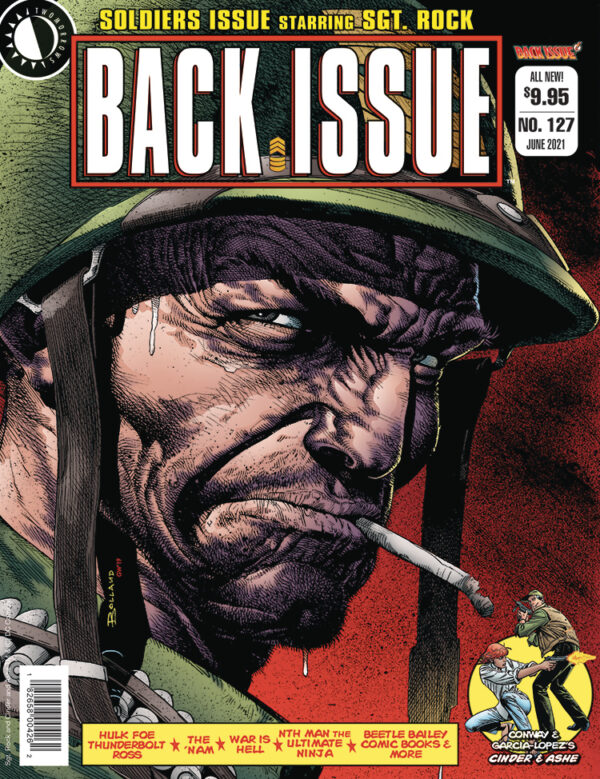 BACK ISSUE MAGAZINE #127: Soldiers starring Sgt. Rock
