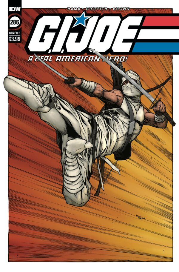 G.I. JOE: A REAL AMERICAN HERO (VARIANT EDITION) #286: Alex Sanchez cover B