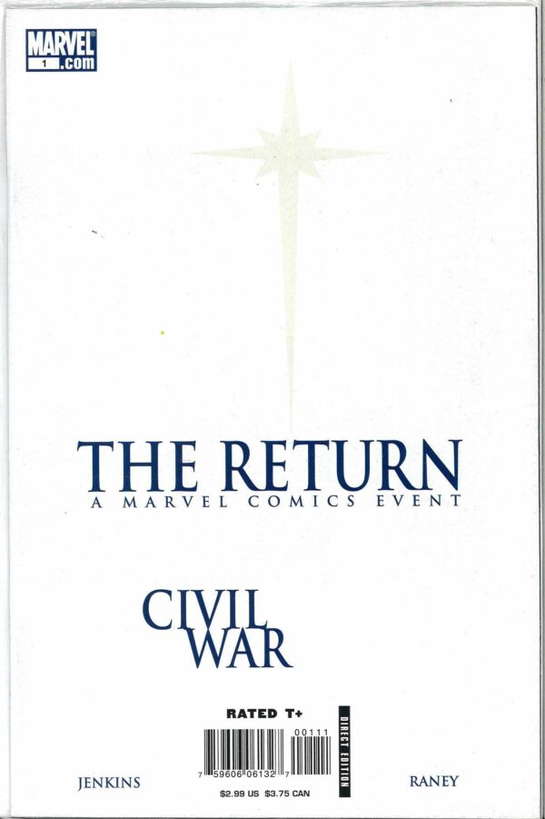 CIVIL WAR: THE RETURN: Direct Edition