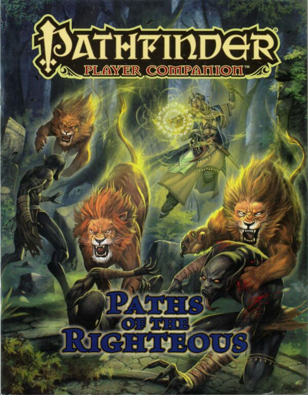 PATHFINDER PLAYER COMPANION #62: Paths of the Righteous – NM