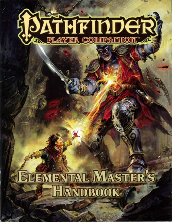 PATHFINDER PLAYER COMPANION #71: Elemental Master Handbook – NM