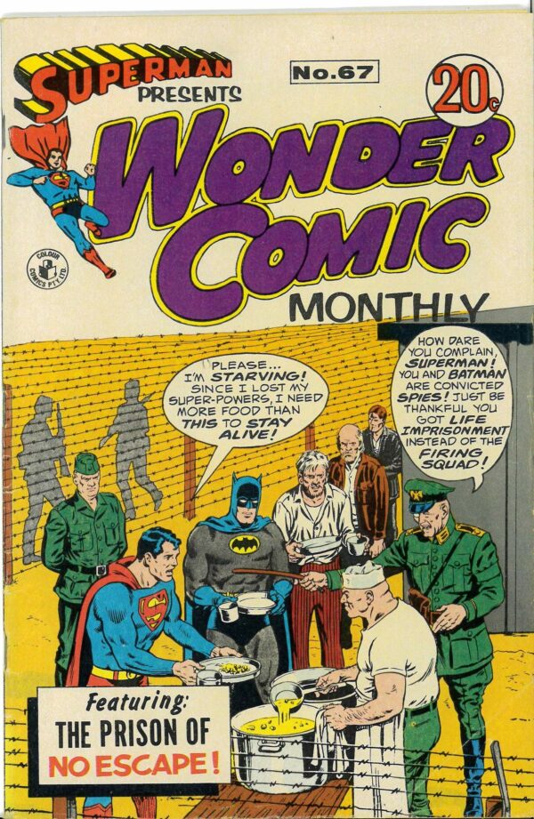 SUPERMAN PRESENTS WONDER COMIC MONTHLY (1965-1975) #67: VF