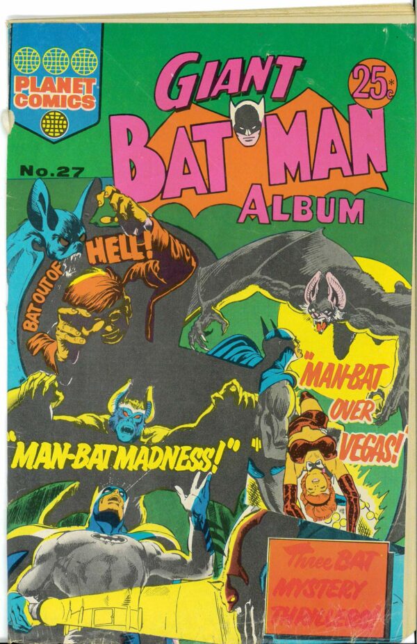 BATMAN ALBUM (GIANT) (1962-1981 SERIES) #27: GD/VG