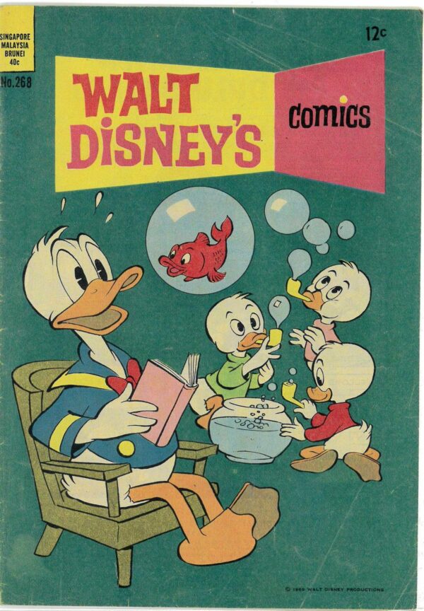 WALT DISNEY’S COMICS (1946-1978 SERIES) #268: Vol 23 Iss 5 – VG
