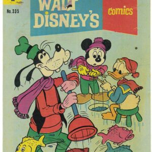 WALT DISNEY’S COMICS (1946-1978 SERIES) #335: Carl Barks Fiddlers Three – GD/VG – Vol 29 Iss 1