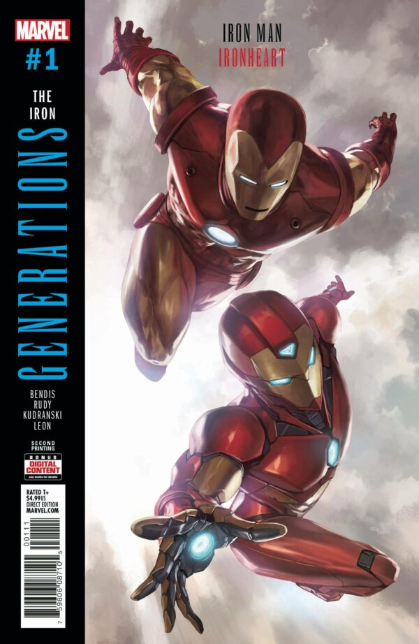 GENERATIONS #8: Iron Man & Ironheart #1 2nd Print