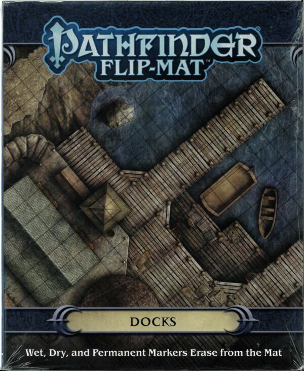 PATHFINDER MAP PACK #109: Docks flip-mat – NM
