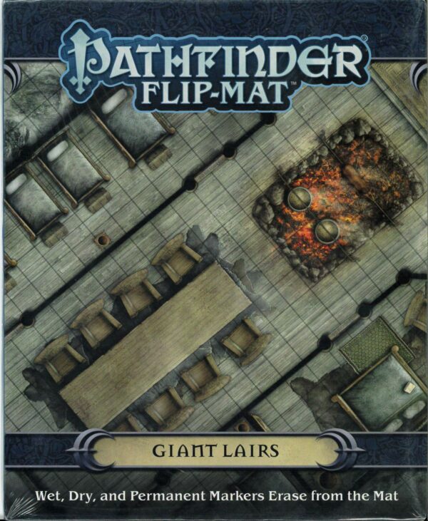 PATHFINDER MAP PACK #44: Giant Lairs Flip Mat – NM