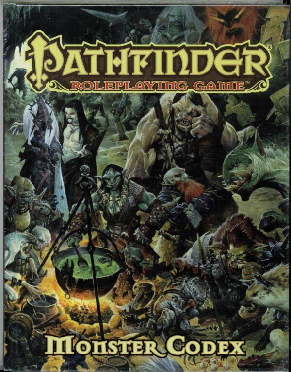 PATHFINDER RPG #1130: Monster Codex (HC) – Brand New (NM) – 1130