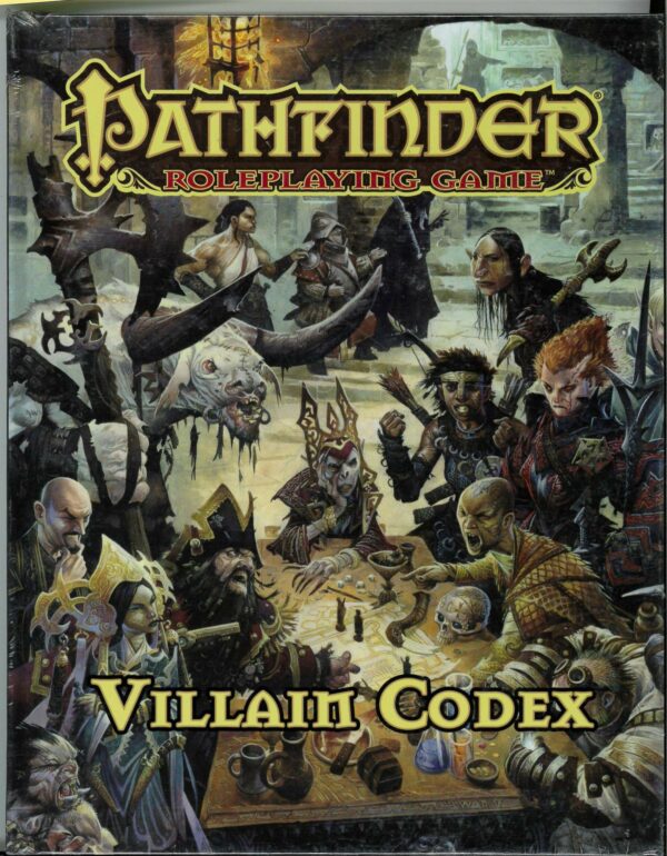 PATHFINDER RPG #1136: Villain Codex (HC) – Brand New (NM) – 1136